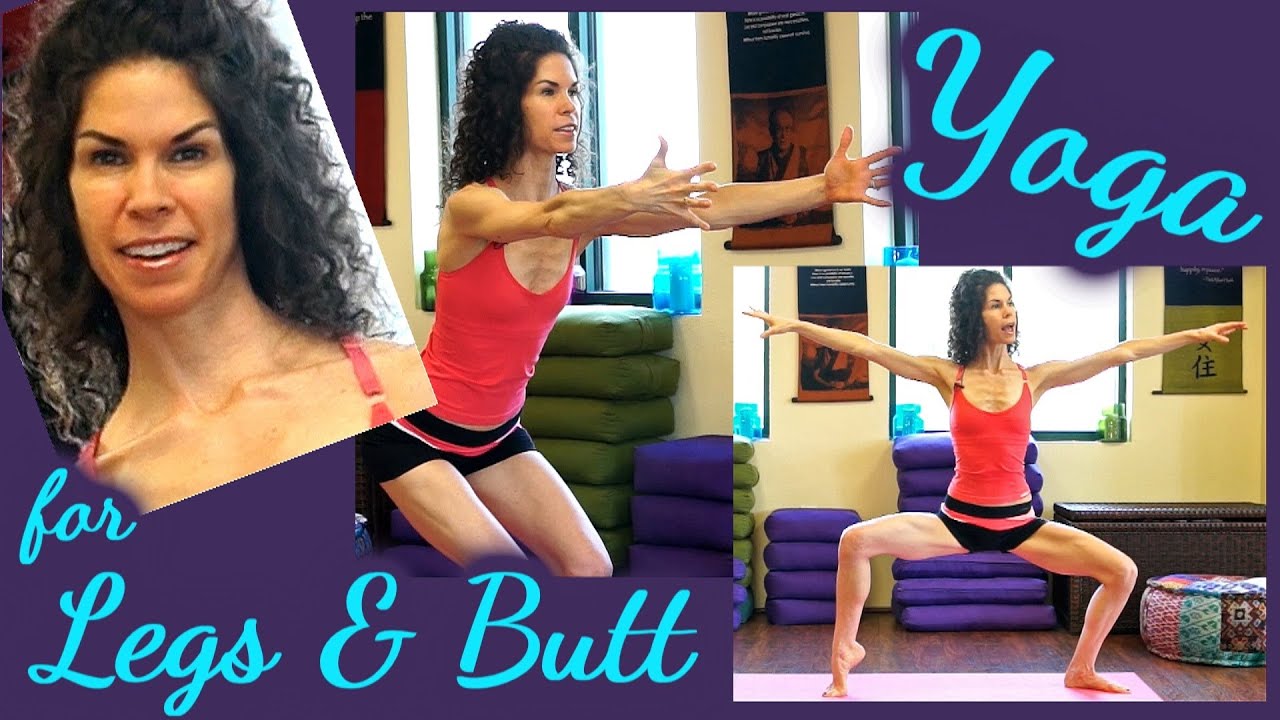 Yoga for Thighs Slimming & Butt Workout! Best Glute Workout EVER - 10 Minute Beginners