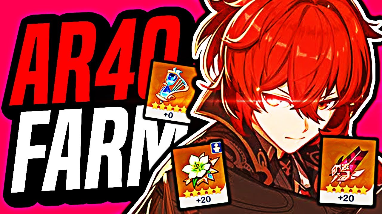 I reached AR40 and farmed 5-STAR Artifacts in GENSHIN IMPACT