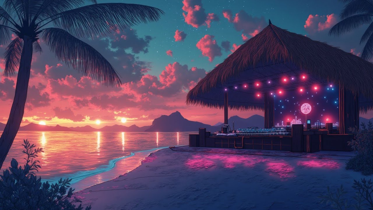 Tropical House Sunset Party 2025 🎉 Summer Beach Vibes Music