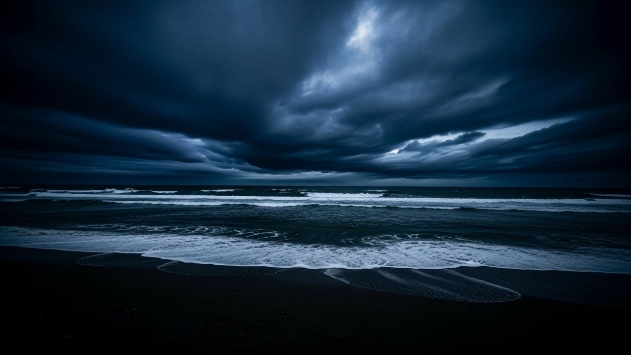 Ocean Waves for Deep Sleep 😴 Calming Waves for Mental Well-being