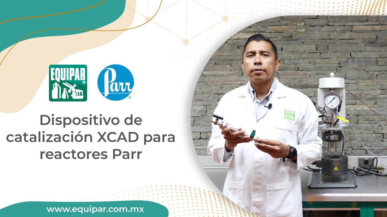 Dispositivo de catalización XCAD para reactores Parr