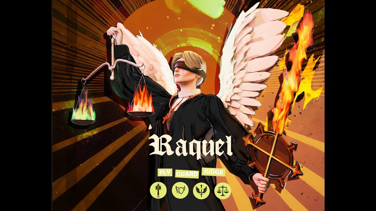 Deadlock Character Concept: Raquel "The Judge" [Unreal Engine]