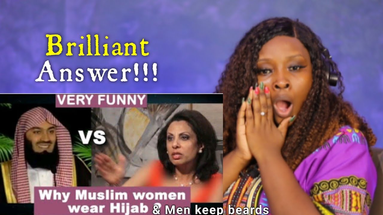 Why Do Muslim MEN keep BEARD & WOMEN wear HIJAB?- MUFTI MENK Vs BRIGITTE GABRIEL Christian REACTS