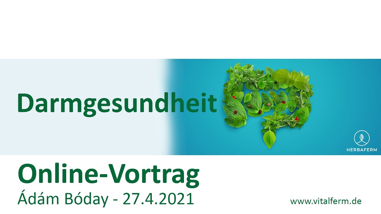 Herbaferm - Online-Vortrag &uuml;ber die Darmgesundheit 27. April 2021