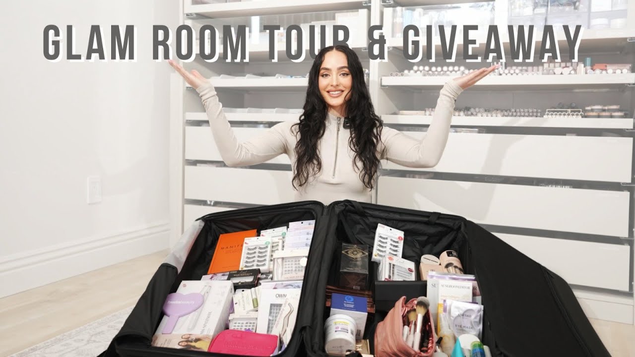 GLAM ROOM TOUR & GIVEAWAY I ASH K HOLM