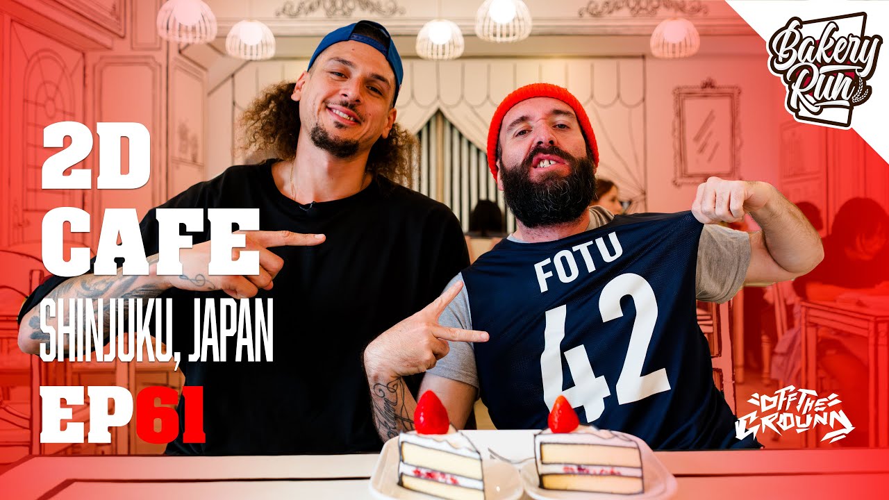 2D Cafe, Shinjuku, Japan (GUEST: ISAAC FOTU) - BAKERY RUN Episode 61 - AN OTG ORIGINAL