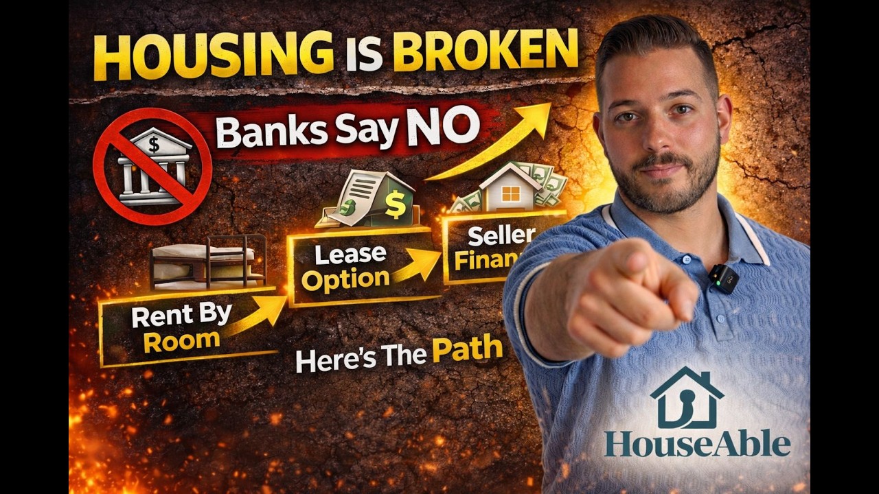 HOUSING IS BROKEN: HouseAble’s Path to Homeownership with Seller Finance & Wraparound Mortgages