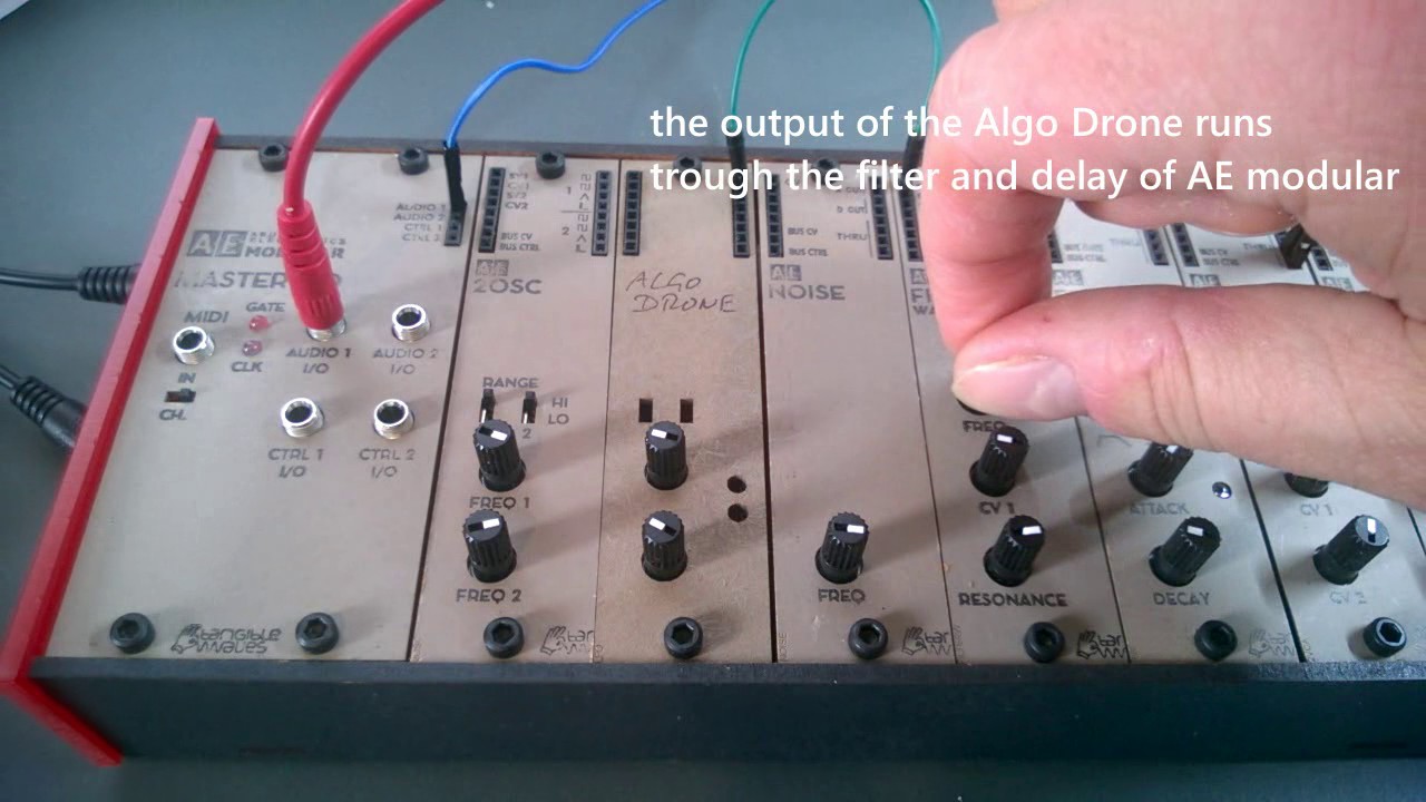 AE modular AlgoDrone (development sneak peek)