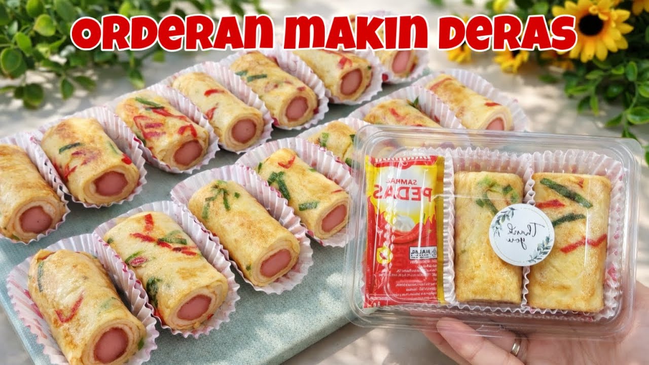 ORDERAN MAKIN DERAS‼️LIBURAN SAMBIL NGOMSET DARI RUMAH DENGAN JAJANAN INI || USAHA KEKINIAN TERLARIS
