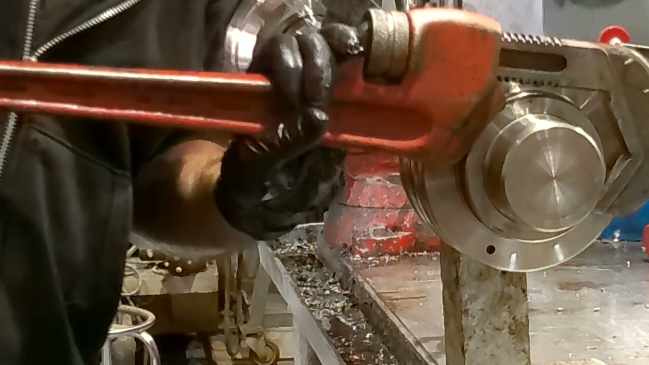 CAT WHEEL LOADER LEFT HAND THREADED LOCK NUT PART 2