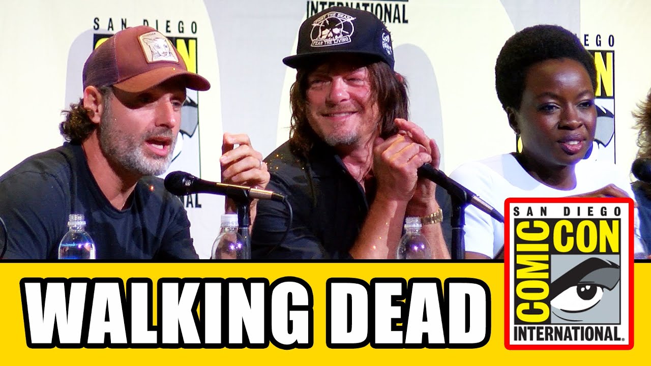 THE WALKING DEAD Comic Con Panel (Part 2) - Season 7, Norman Reedus, Andrew Lincoln