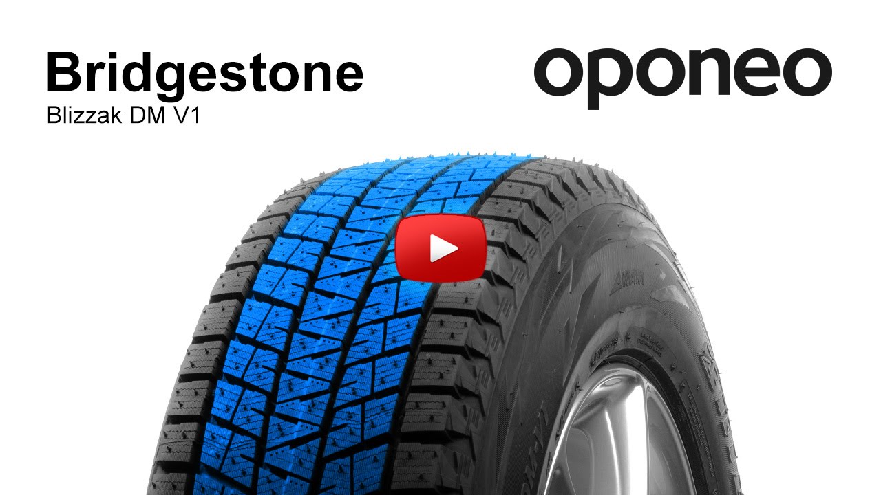 Lastik Bridgestone Blizzak DM-V1 ● Kış Lastiği ● Oponeo™