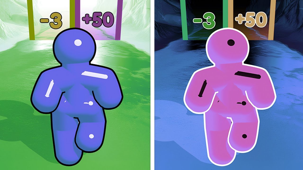 Tall Man Run 🕺vs Reverse gameplay  Colour Run walkthrough , iOS Android New Update  ( part : 1421 )