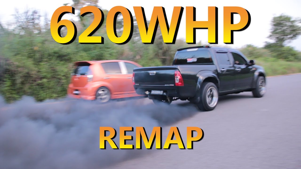 Dmax 620匹 REMAP！源源不絕的尾力體驗 | 青菜汽車評論第321集 QCCS