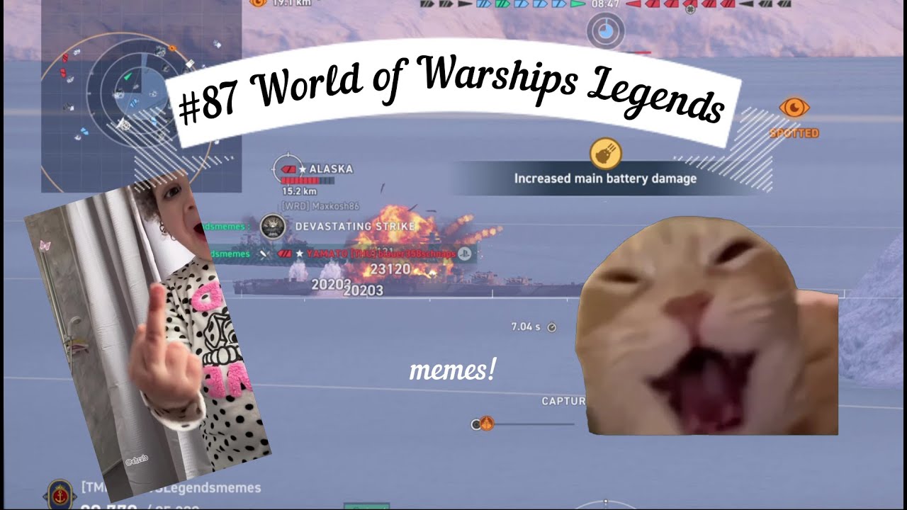 #87 World of Warships Legends MEMES!