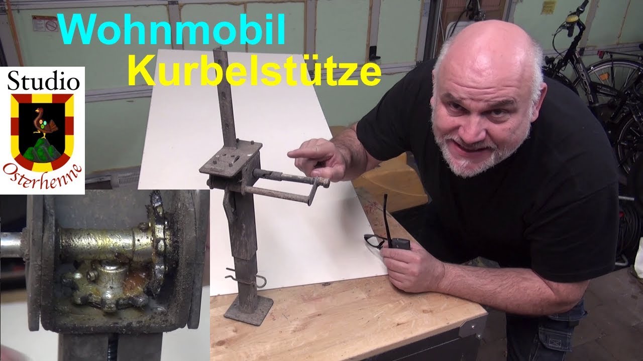 Wohnmobil Wohnmobilstütze Kurbelstütze für Wohnmobile Tipps Hubmatic