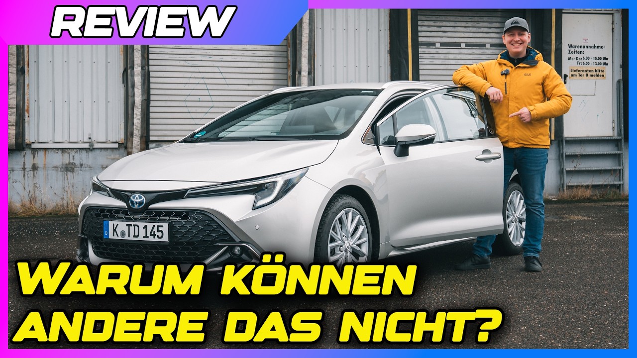 G&uuml;nstig, sparsam und familientauglich! Der neue Toyota Corolla Touring Sports 2025  im Review
