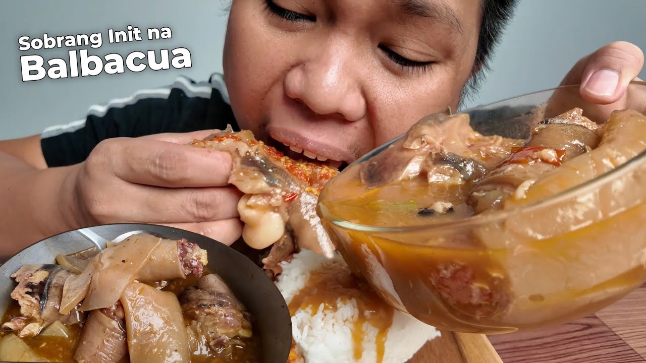 Sobrang init na Balbacua Mukbang