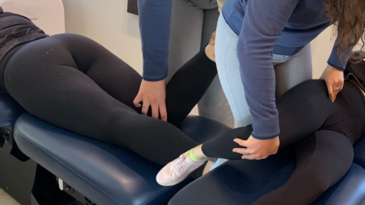 Treating Right Sided Low Back & Leg Pain | Adjustment |