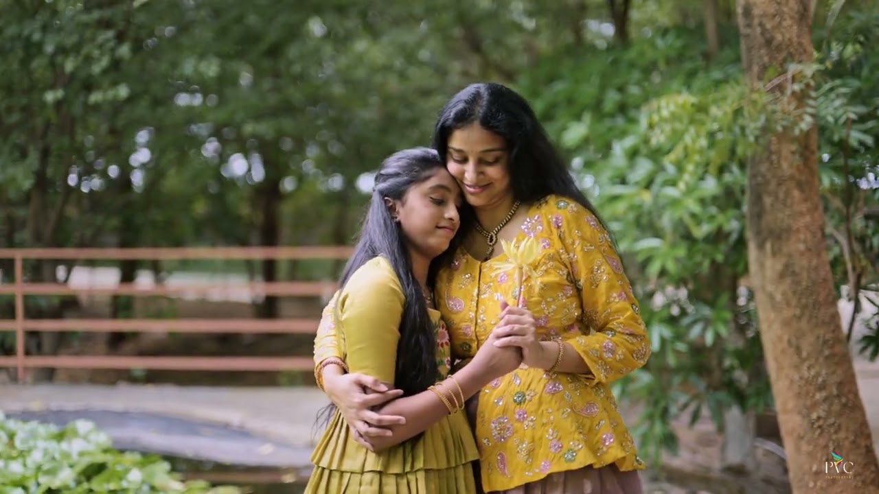 Riya's Pre Half Saree Shoot - Wrapped in Tradition, Filled with Love, Half Saree Ceremony Memories
