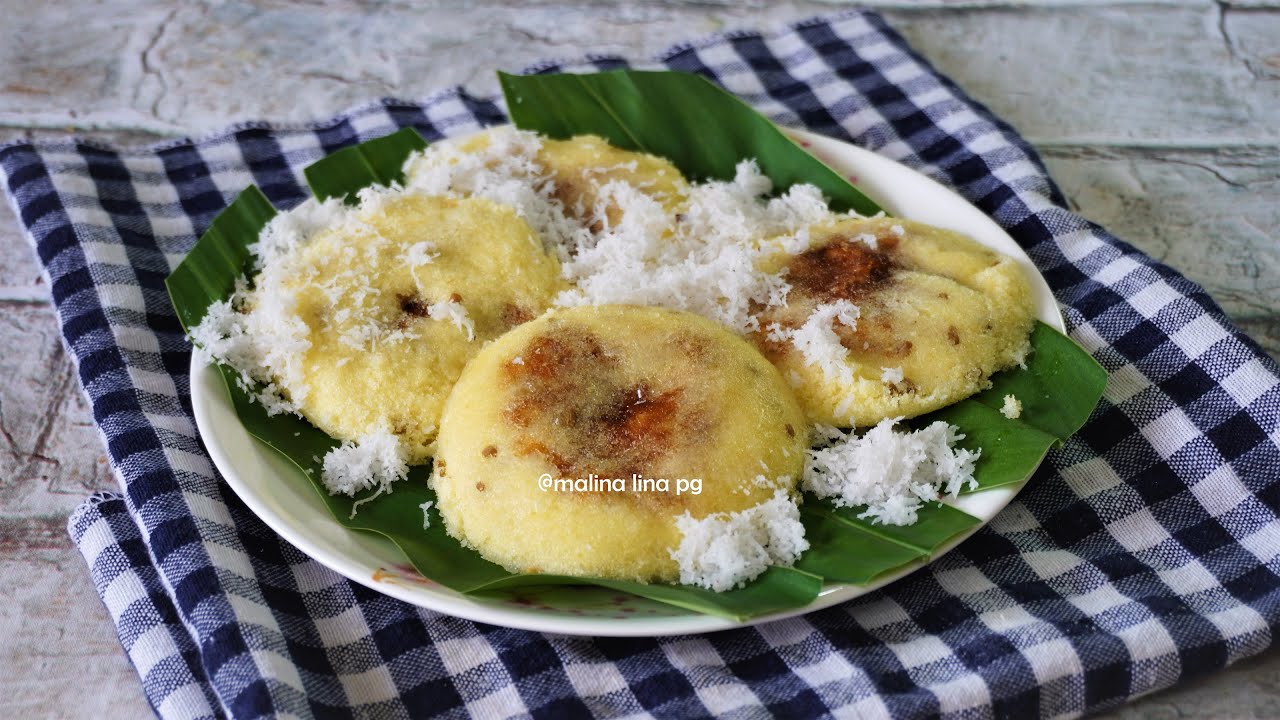 resepi kuih putu halba ubi kayu popular musim hujan | kuih tradisional kelantan by malina lina pg
