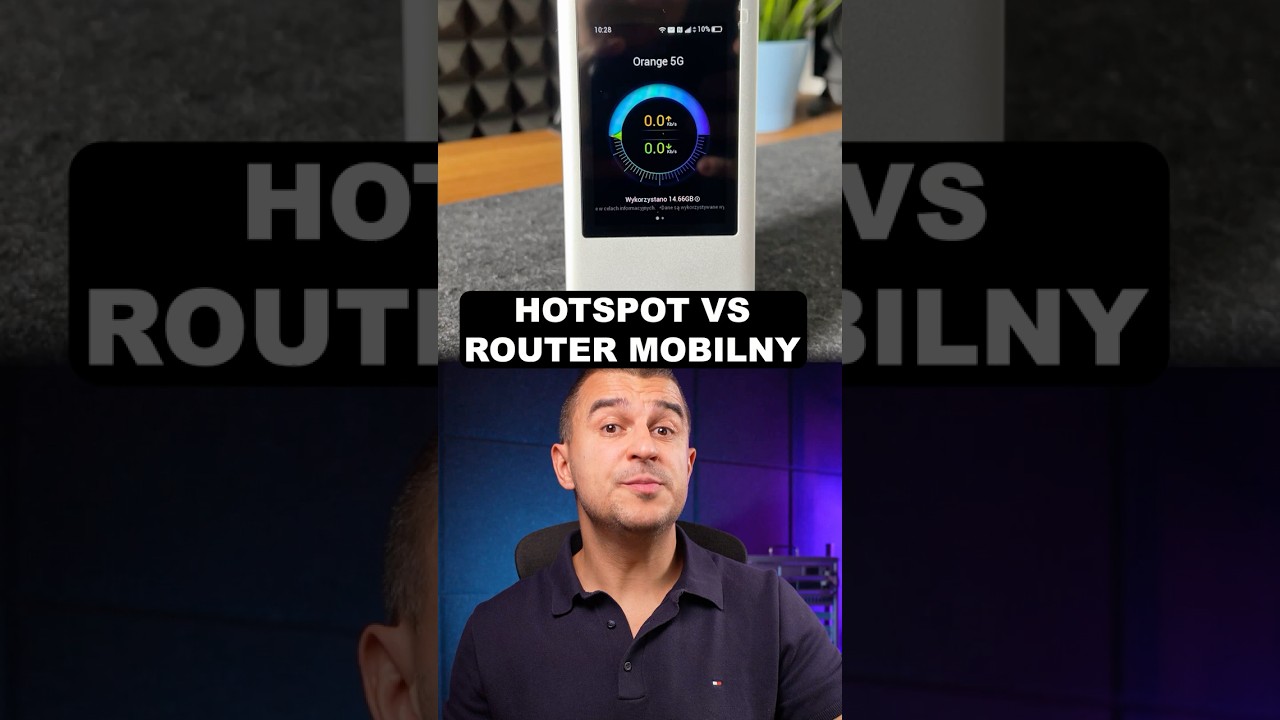 Mobilny router 5G czy Hotspot?