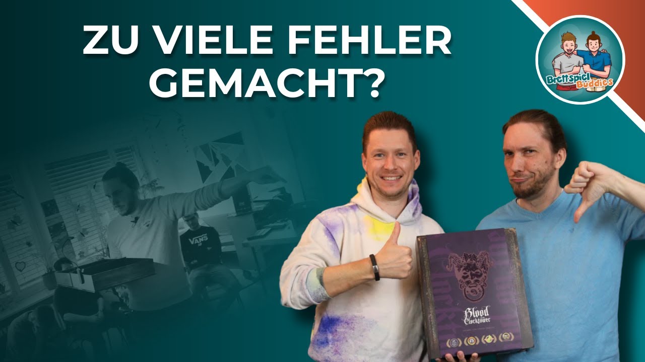 Premiere unter Druck – Wie schlägt sich Martin als Spielleiter bei BotC? | Brettvice #5