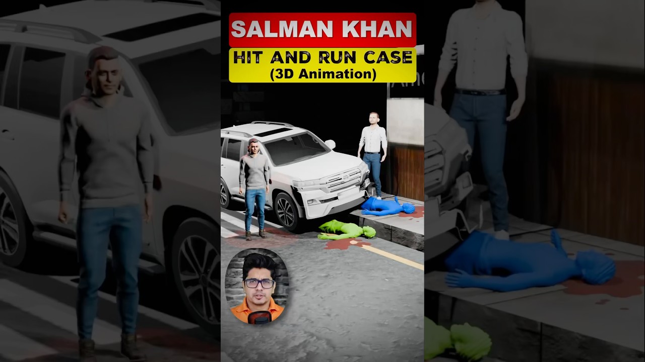 Salman Khan Hit and Run case in 3D Animation | Mayur Mogre
