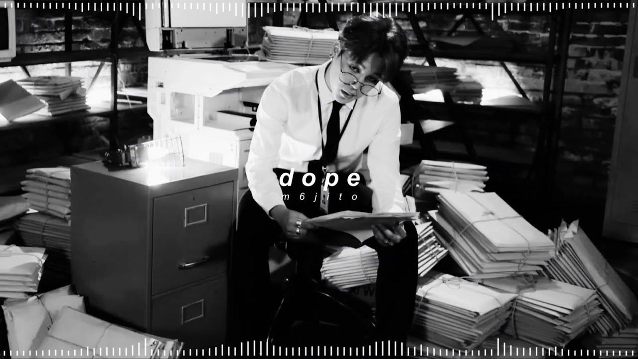 bts - 쩔어 (dope) ( 𝘀𝗽𝗲𝗱 𝘂𝗽 + 𝗿𝗲𝘃𝗲𝗿𝗯 )