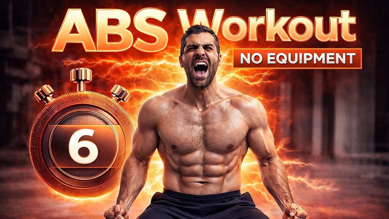 ABS WORKOUT in Nature 🔥 Outdoor Core Burn – No Equipment