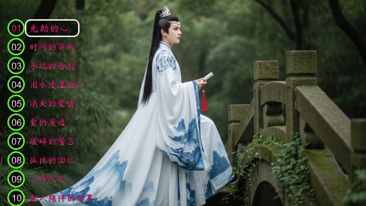 辰弦-《无助的心》等抖音爆紅神曲，搭配 最新華語流行音樂 趨勢，從經典抒情到潮流流行全面收錄💔