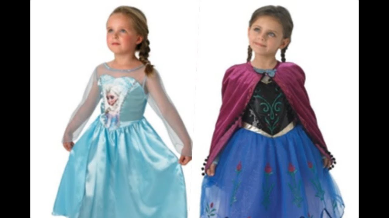 Disfraces de Elsa y Ana de frozen