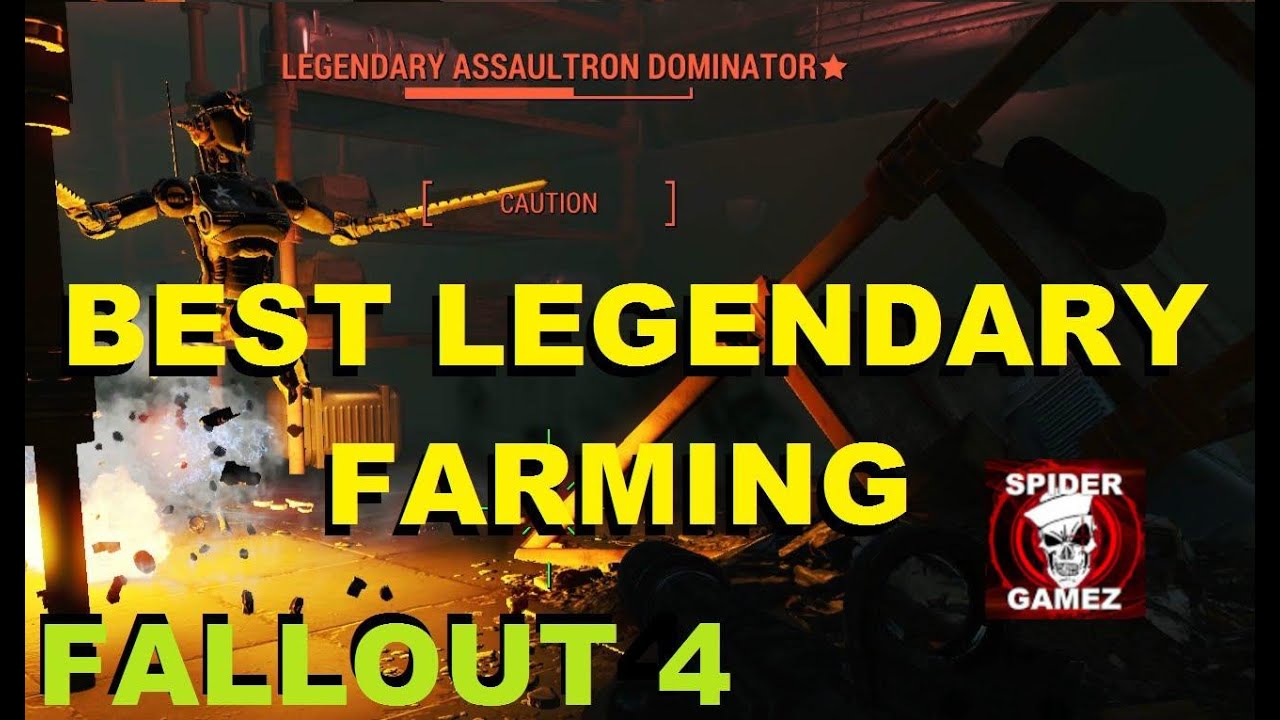 Fallout 4 - Best Legendary Weapon Armor Farming (7 BEST Loot Lock Locations) Best Farming Guide