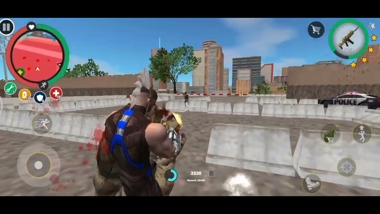 This is a ropo hero voice town game (Tenk Vs Ropo hero)#gaming 
