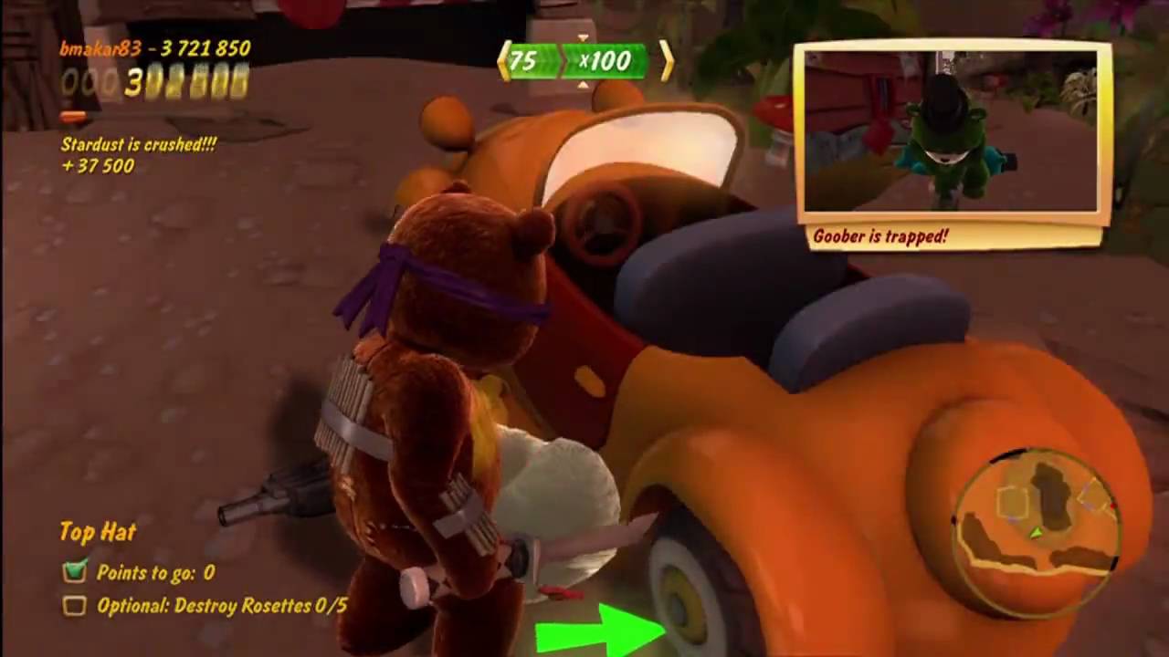 Naughty Bear: Episode 2-4 Top Hat Challenge