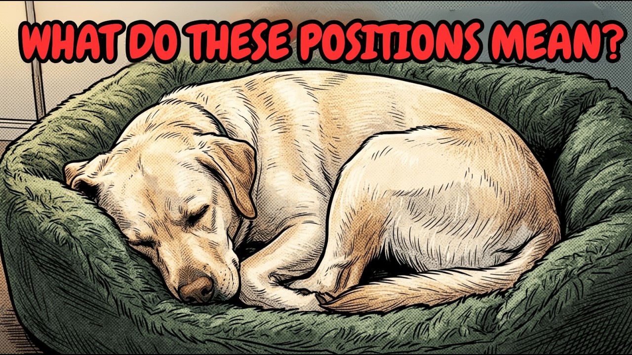 Psychology of Dogs That Sleep Like This (Here´s what it means)