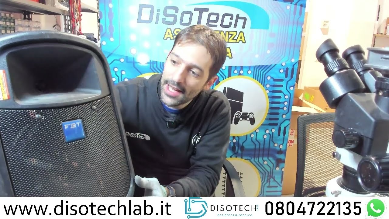 Riparazione Potenziometri su FBT Jolly 8b - Centro Assistenza FBT DisotechLAB