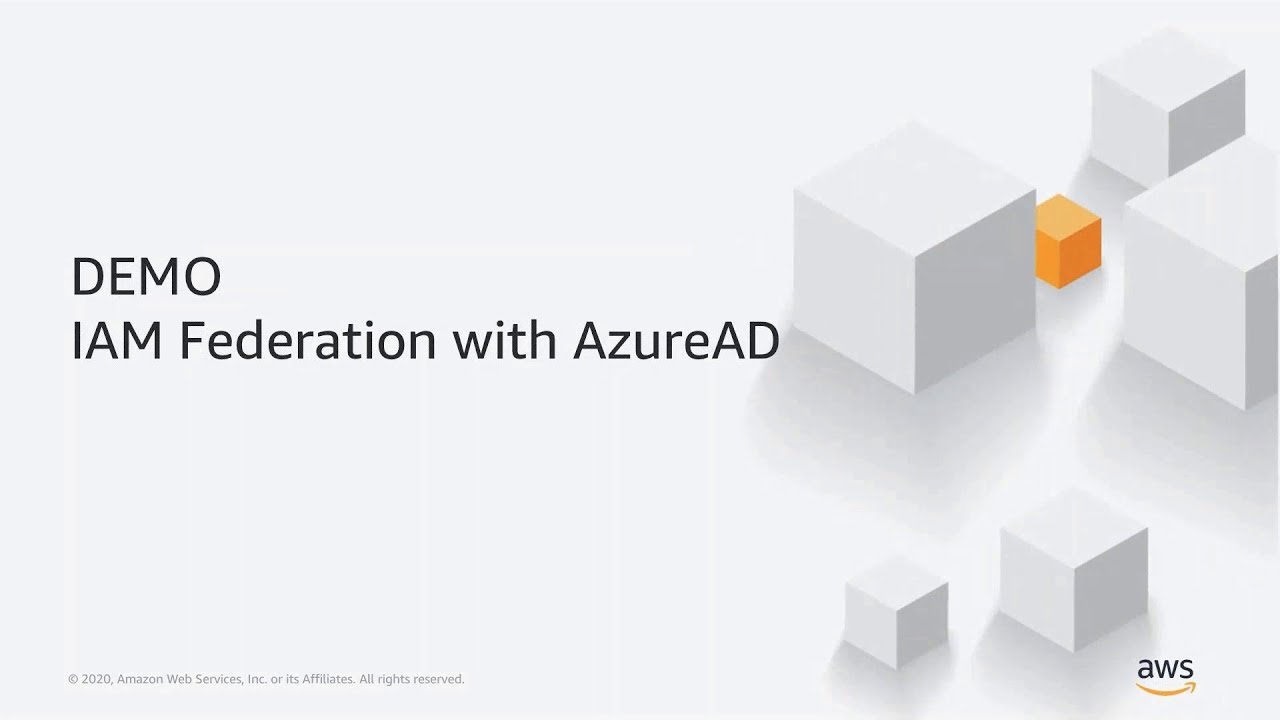 Demo: AWS IAM Federation with Azure AD