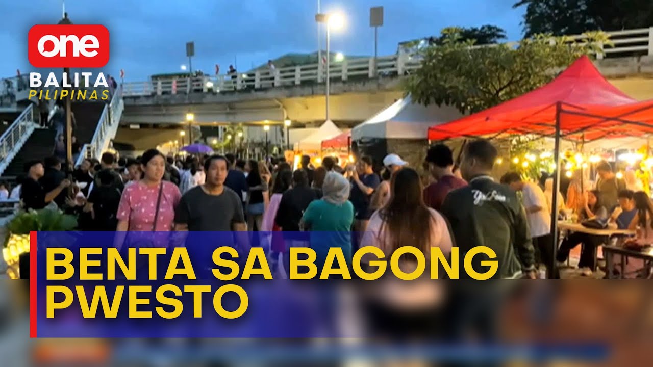 Ilang street vendor mula Carriedo, lumipat sa Pasig River Esplanade | One Balita Pilipinas