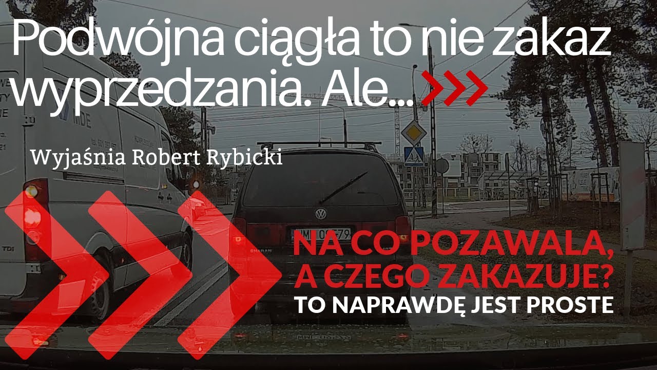 Podwójna ciągła to nie mur