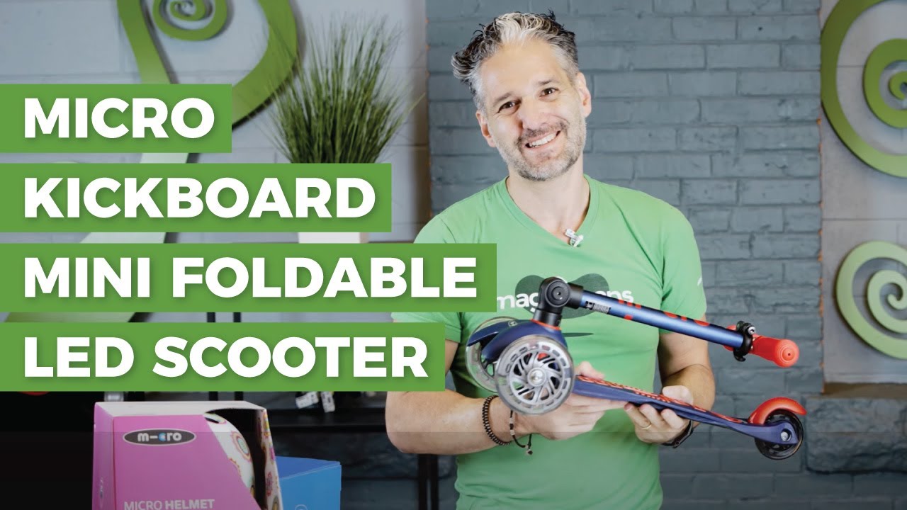 Micro Kickboard Mini Foldable LED Scooter | Best Ride-on Toys | Magic Beans Reviews