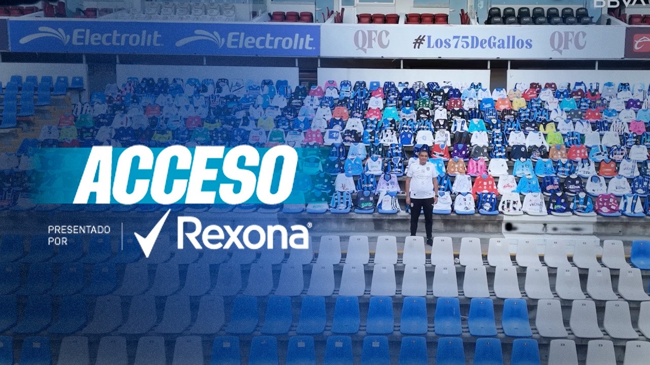 ¡La colección más grande de jerseys del Querétaro! | El Acceso a un tesoro de los Gallos Blancos 🐓