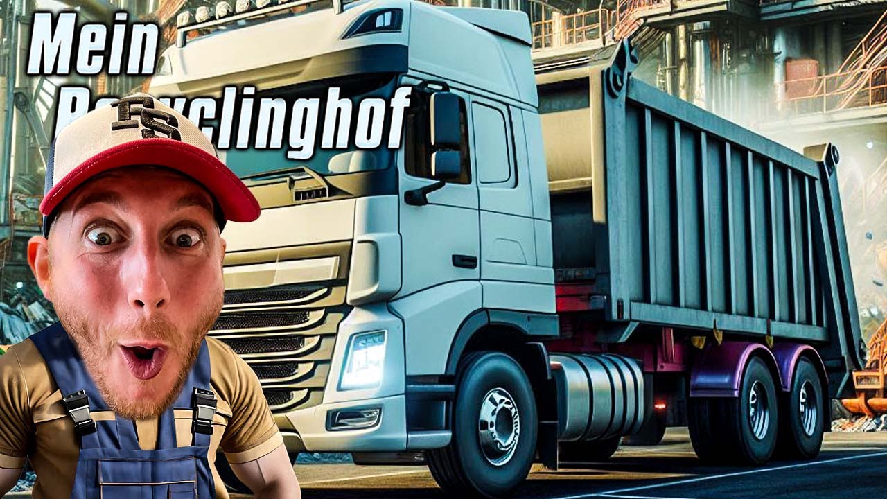 Container Truck Expansion: Mit ABROLLKIPPER in die MÜLLVERWERTUNGSANLAGE #15 |Recyclinghof Simulator