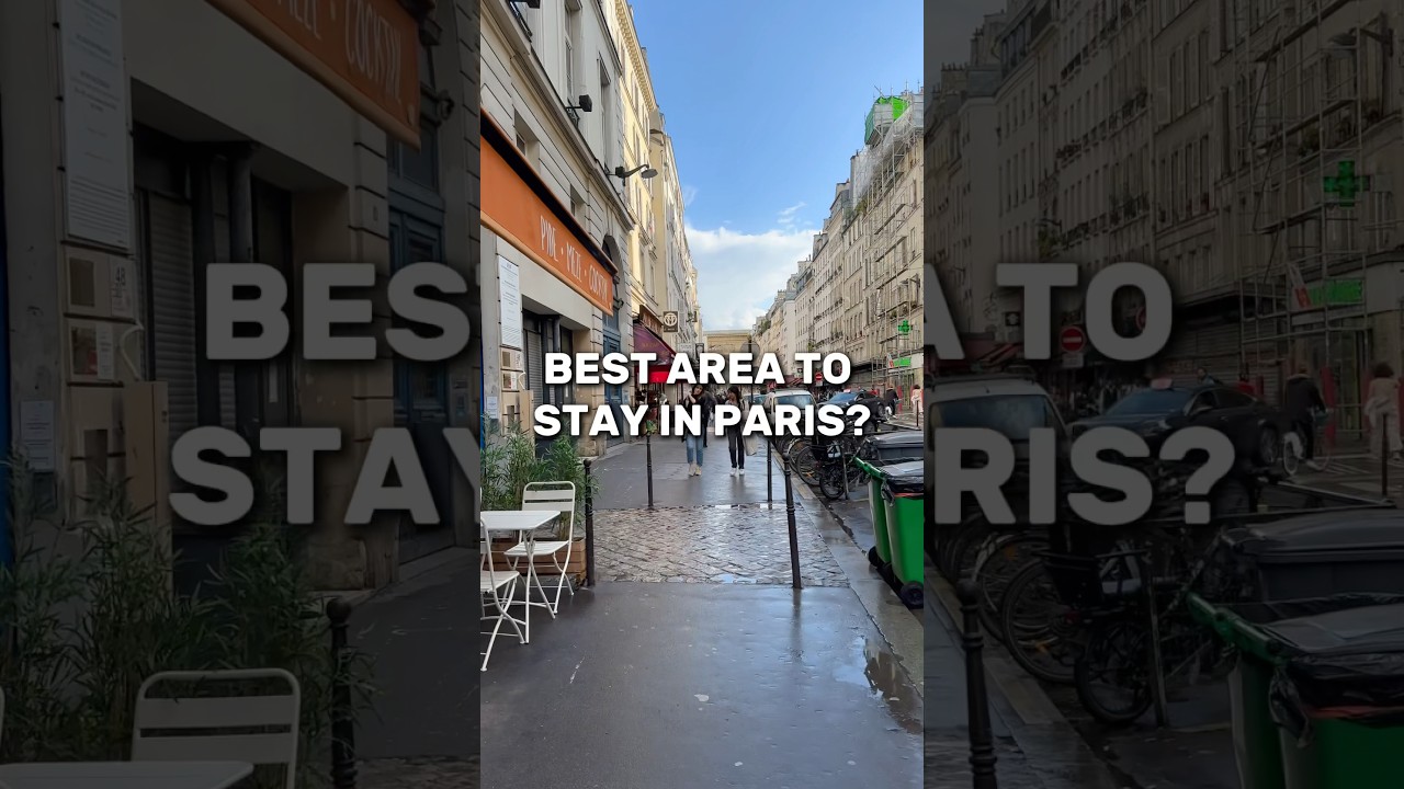 Where to stay on your first trip to Paris France #paristrip #parisguide #wheretostay