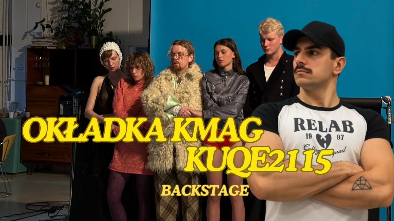 Wpadłem na BACKSTAGE sesji okładkowej KMAG z Kuqe2115