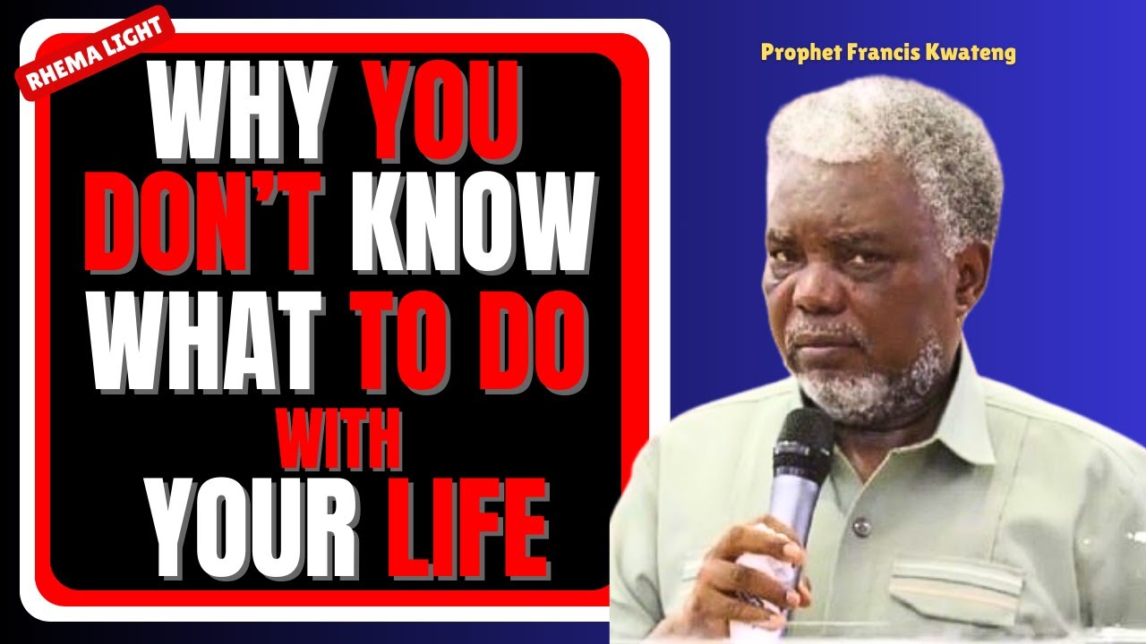 HOW TO FIND YOUR PURPOSE AND THE BEST BUSINESS TO DO - PROPHET FRANCIS KWATENG