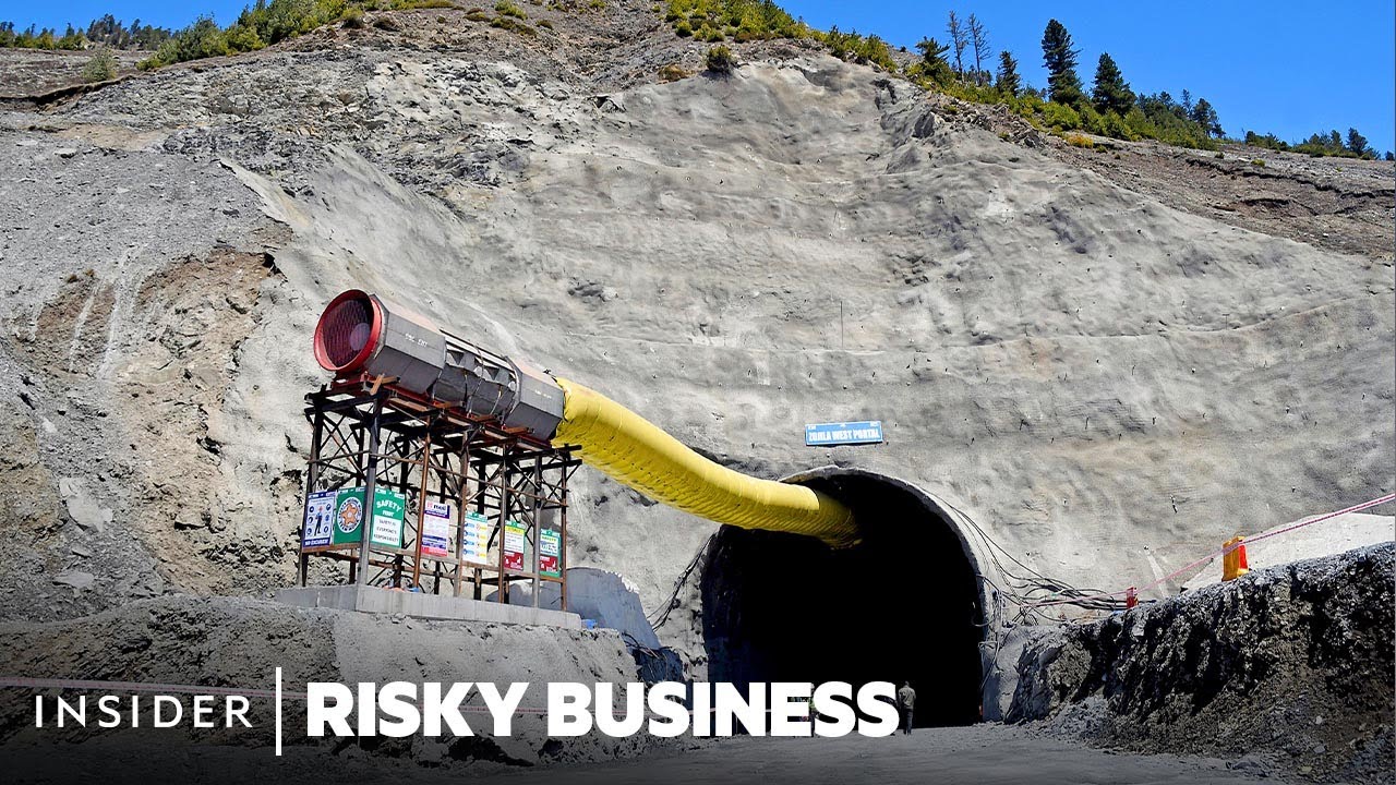 Why India Is Building A Tunnel In The World's Highest Mountain Range | Risky Business