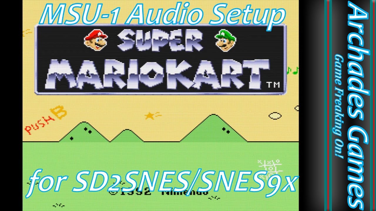 How to Setup MSU-1 Audio for FXPak Pro (SD2SNES) and Snes9x Emulation