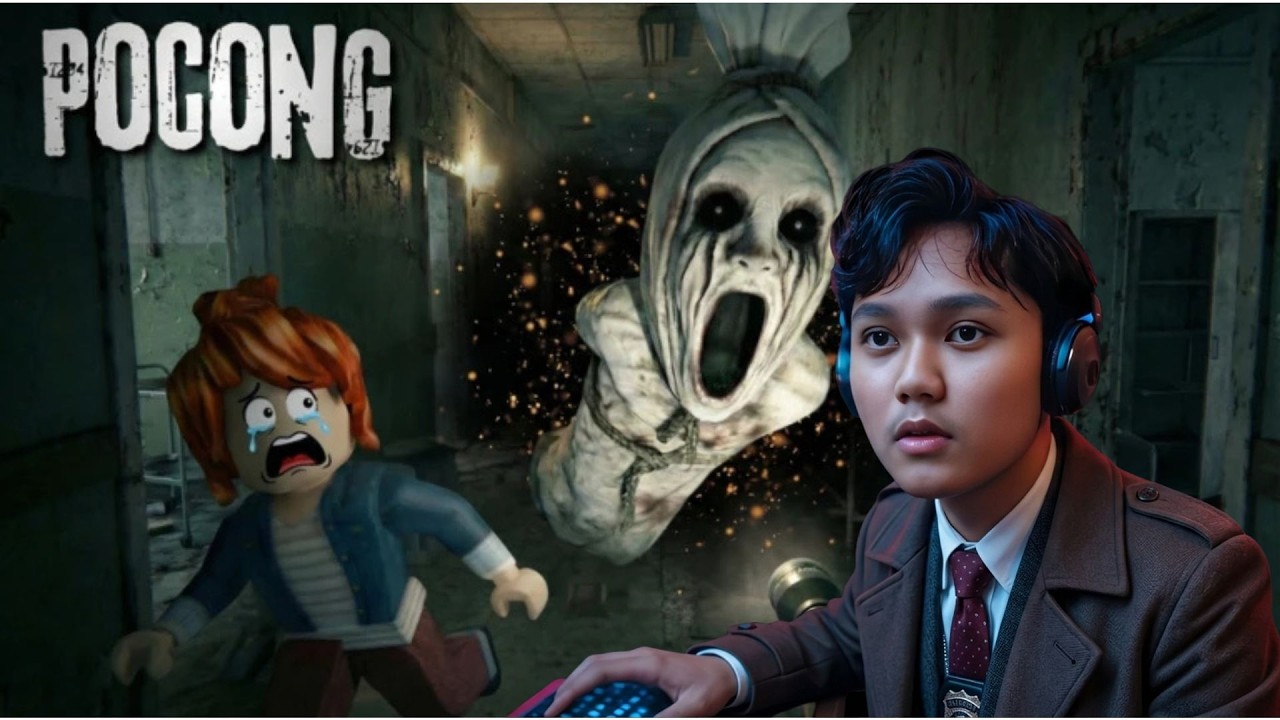 AKU MENELUSURI RUMAH SAKIT ANGKER DI ROBLOX  #roblox #poconghospitalcurse