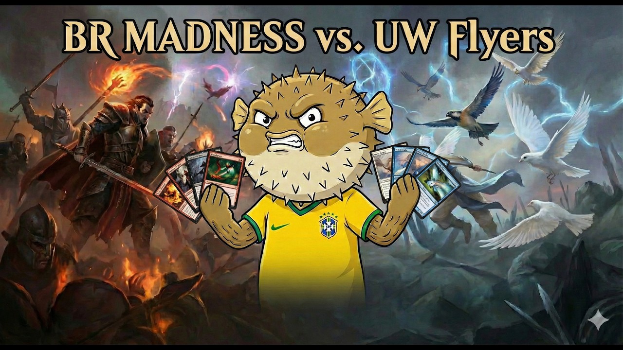 MTGO Pauper League | Game 2 | Rakdos Madness vs WB Flyers